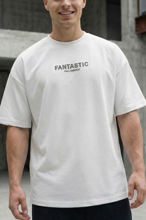 Muška majica ALEKSINO WHITE, Boja: bela, IVET.RS - Nova Kolekcija