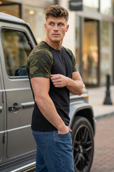 Muška majica MARTINO BLACK, Boja: bela, IVET.RS - Nova Kolekcija