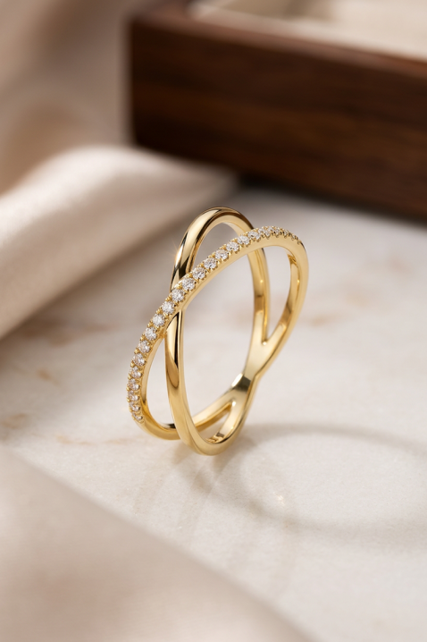 Prsten CAMOLZA, Boja: zlatna, IVET.RS - Nova Kolekcija