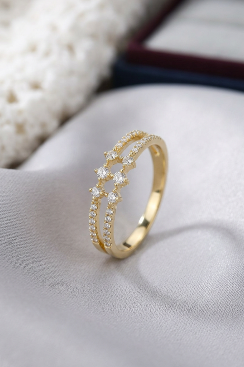 Prsten MILDONZA, Boja: zlatna, IVET.RS - Nova Kolekcija