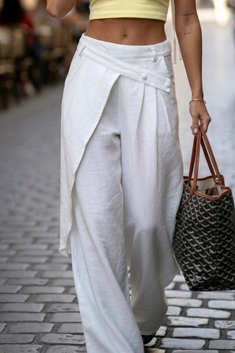 Pantalone DENOLDA WHITE, Boja: bela, IVET.RS - Nova Kolekcija