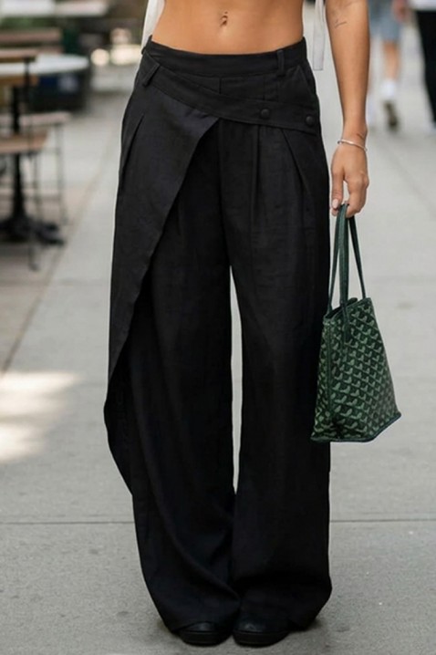 Pantalone DENOLDA BLACK, Boja: crna, IVET.RS - Nova Kolekcija