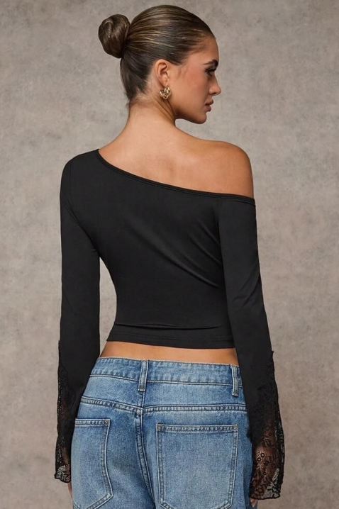 Ženska bluza ZAROLIA BLACK, Boja: crna, IVET.RS - Nova Kolekcija