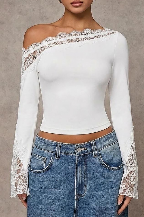 Ženska bluza ZAROLIA WHITE, Boja: bela, IVET.RS - Nova Kolekcija