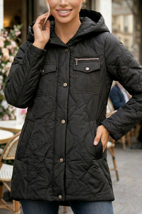 Jakna ZELARIA BLACK, Boja: crna, IVET.RS - Nova Kolekcija