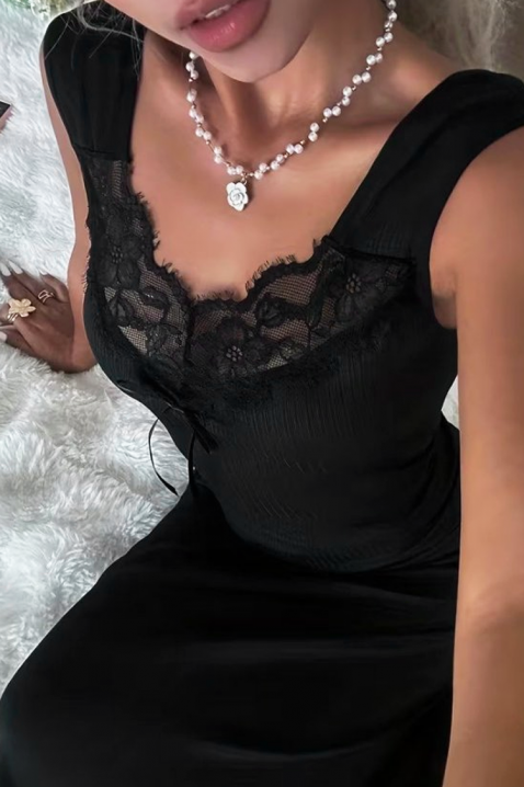 Haljina TANELIA, Boja: crna, IVET.RS - Nova Kolekcija