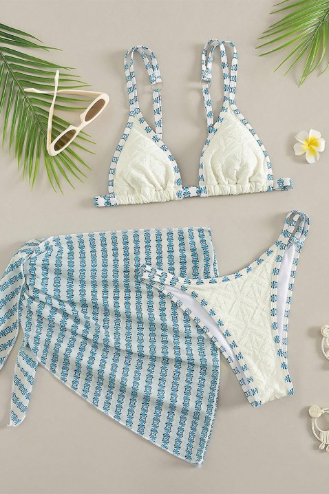 Komplet za plažu SIMFOLRA WHITE, Boja: bela, IVET.RS - Nova Kolekcija