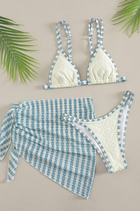 Komplet za plažu SIMFOLRA WHITE, Boja: bela, IVET.RS - Nova Kolekcija