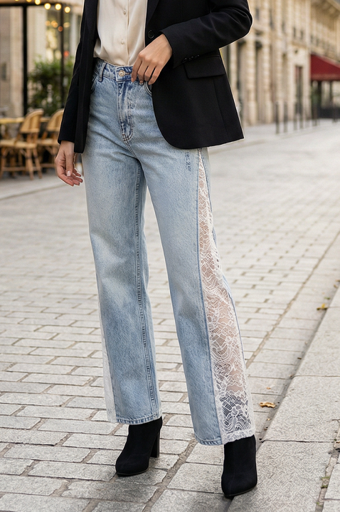 Farmerke ESMEROLZA, Boja: svetloplava, IVET.RS - Nova Kolekcija