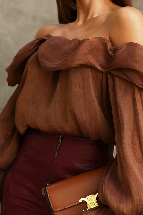 Ženska bluza CLAMOLZA, Boja: svetlobraon, IVET.RS - Nova Kolekcija