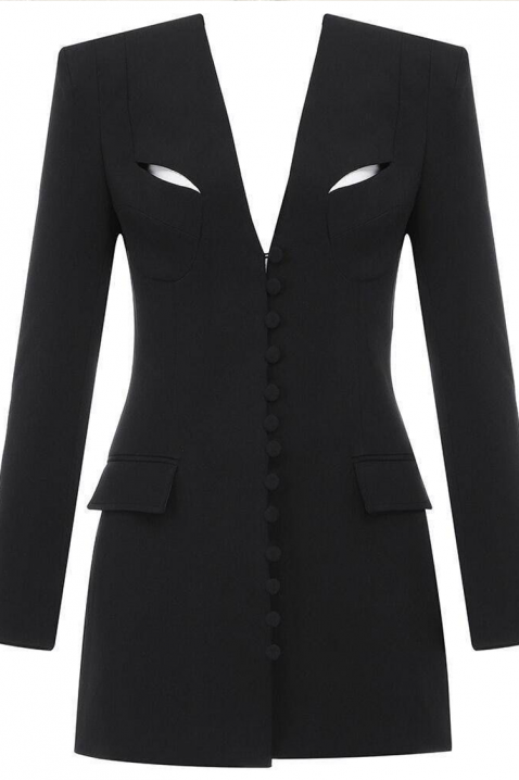 Haljina - blejzer VLAMINDA BLACK, Boja: crna, IVET.RS - Nova Kolekcija