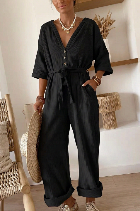 Kombinezon ZADORIA BLACK, Boja: crna, IVET.RS - Nova Kolekcija