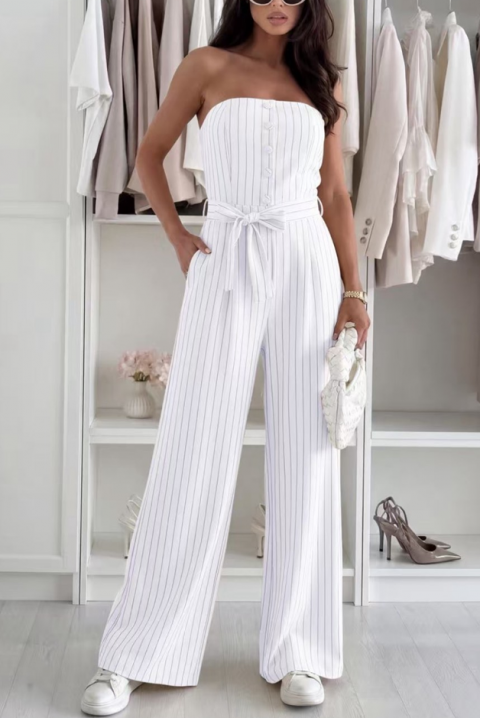 Kombinezon ZOLARIA WHITE, Boja: bela, IVET.RS - Nova Kolekcija