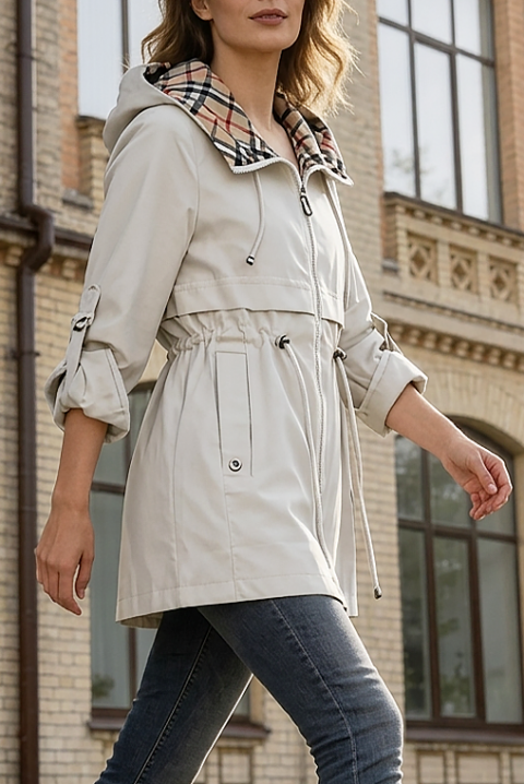 Jakna ZAVORIA ECRU, Boja: ecru, IVET.RS - Nova Kolekcija