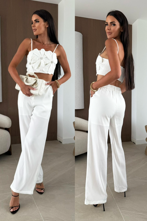 Komplet AZORINA WHITE, Boja: bela, IVET.RS - Nova Kolekcija