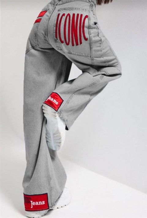 Farmerke ICONZA, Boja: svetlosiva, IVET.RS - Nova Kolekcija