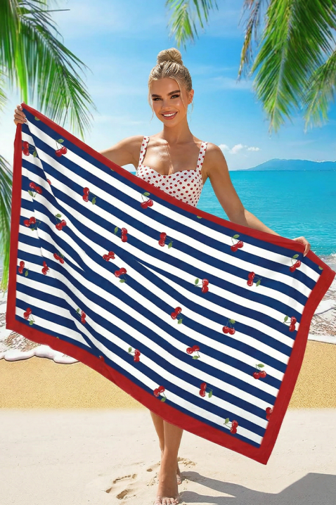 Peškir za plažu CHERILDA, Boja: tamnoplava, IVET.RS - Nova Kolekcija