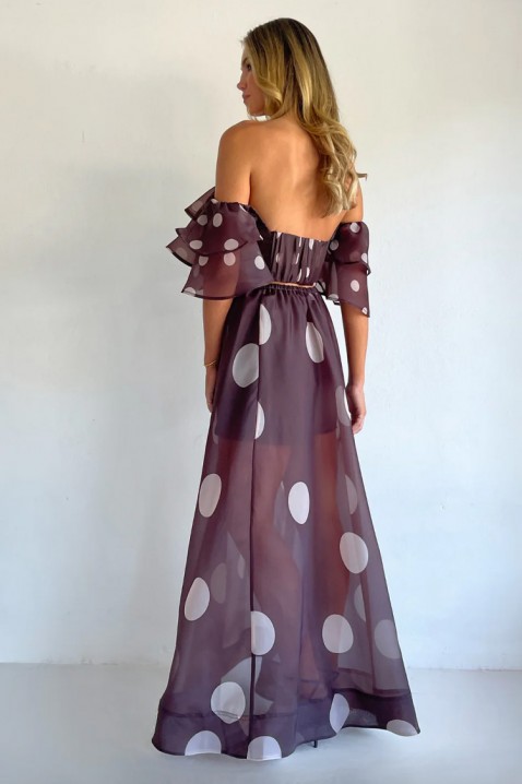 Komplet DLONDELA BROWN, Boja: braon, IVET.RS - Nova Kolekcija