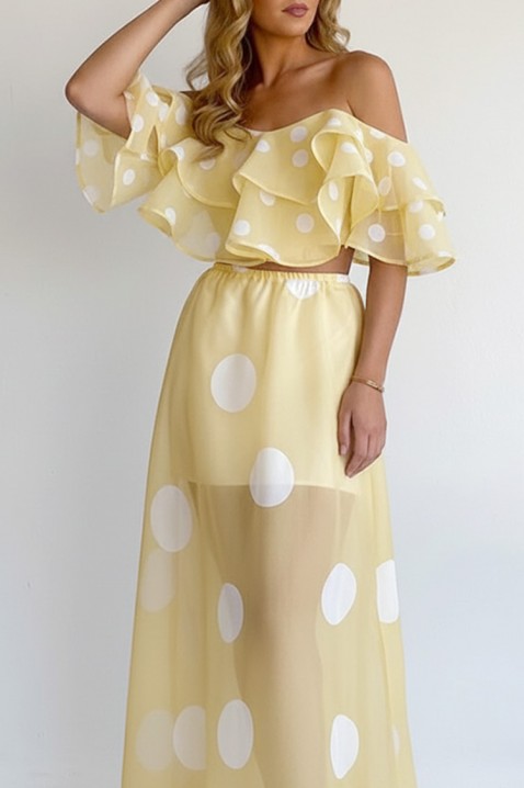 Komplet DLONDELA YELLOW, Boja: žuta, IVET.RS - Nova Kolekcija