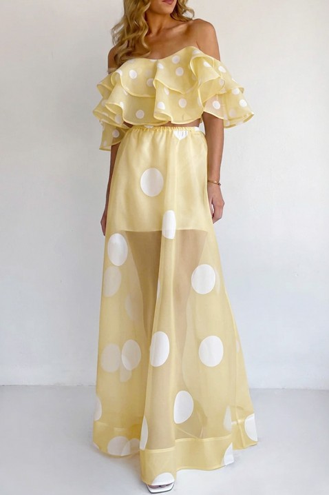 Komplet DLONDELA YELLOW, Boja: žuta, IVET.RS - Nova Kolekcija