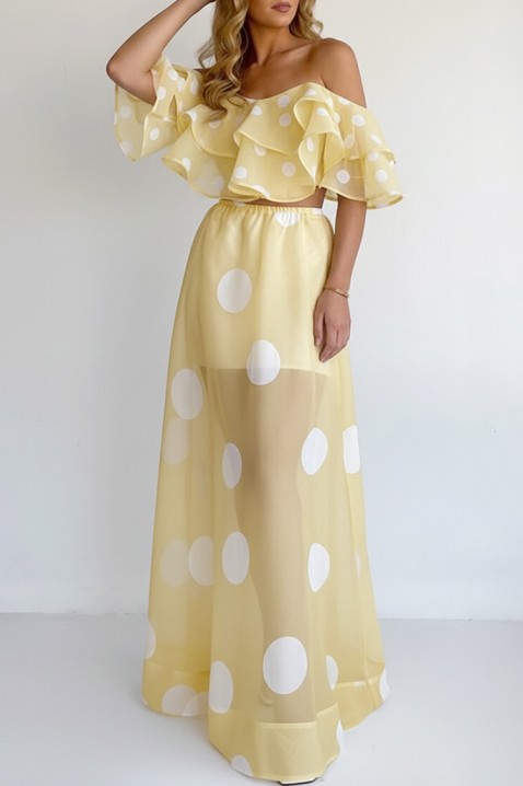 Komplet DLONDELA YELLOW, Boja: žuta, IVET.RS - Nova Kolekcija