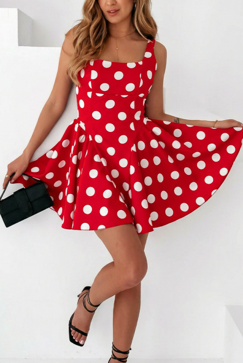 Haljina LIVELDA RED, Boja: crvena, IVET.RS - Nova Kolekcija