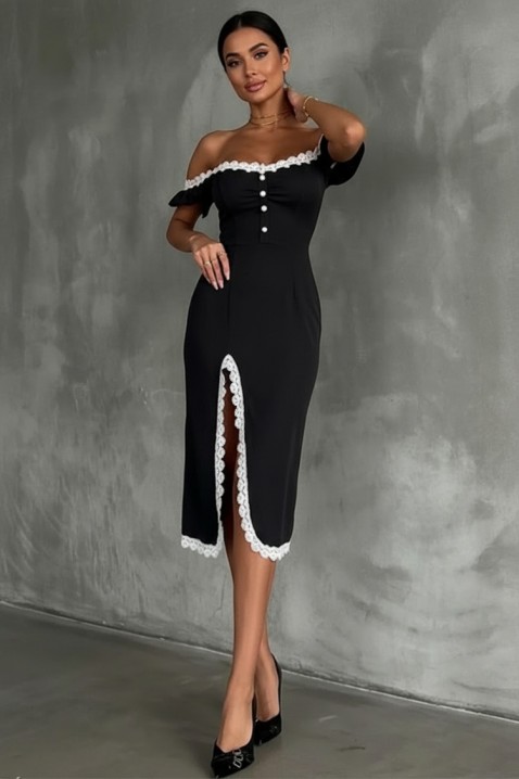 Haljina MRONZELA, Boja: crna, IVET.RS - Nova Kolekcija