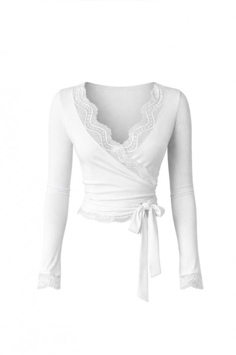 Ženska bluza VERSIDRA WHITE, Boja: bela, IVET.RS - Nova Kolekcija