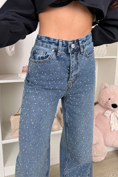 Farmerke DAVILONA, Boja: plava, IVET.RS - Nova Kolekcija