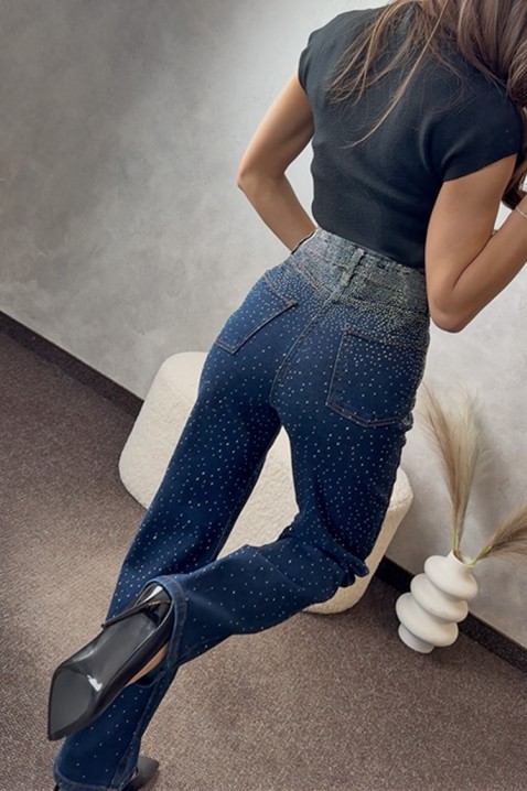 Farmerke PLOMENDA NAVY, Boja: tamnoplava, IVET.RS - Nova Kolekcija