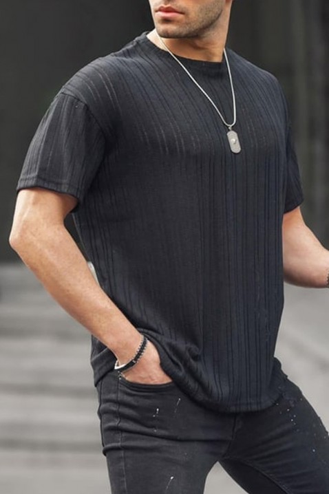 Muška majica LODELZO BLACK, Boja: crna, IVET.RS - Nova Kolekcija