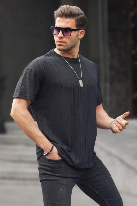 Muška majica LODELZO BLACK, Boja: crna, IVET.RS - Nova Kolekcija