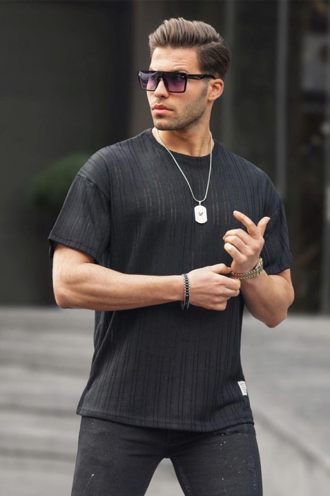 Muška majica LODELZO BLACK, Boja: crna, IVET.RS - Nova Kolekcija