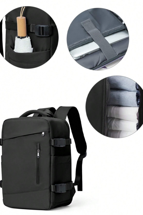 Ranac za putovanje RAYANAIR WINZONA BLACK, Boja: crna, IVET.RS - Nova Kolekcija