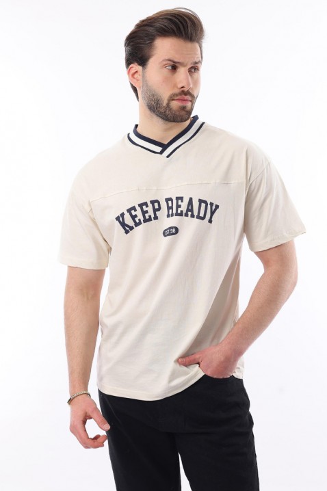 Muška majica FELONZO ECRU, Boja: ecru, IVET.RS - Nova Kolekcija