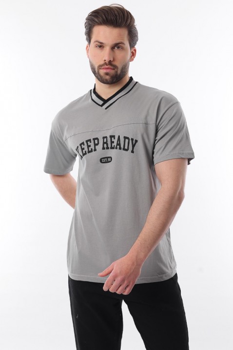Muška majica FELONZO GREY, Boja: siva, IVET.RS - Nova Kolekcija