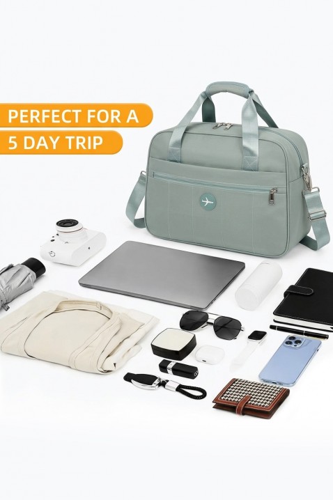 Torba za putovanje WINDINZA MINT - pogodna za Ryanair/Wizzair, Boja: menta, IVET.RS - Nova Kolekcija