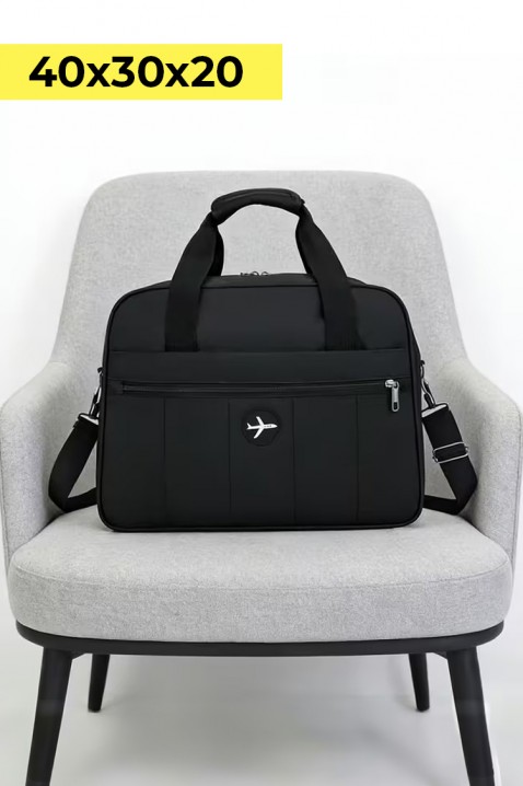 Torba za putovanje WINDINZA BLACK - pogodna za Ryanair/Wizzair, Boja: crna, IVET.RS - Nova Kolekcija