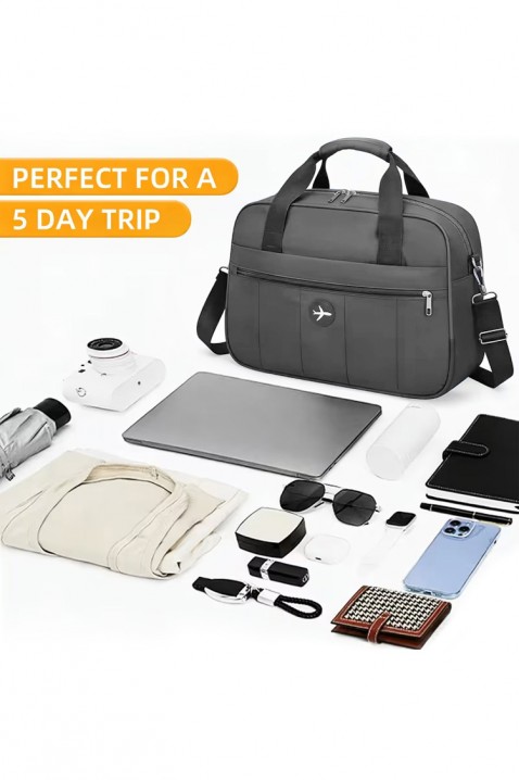 Torba za putovanje WINDINZA GREY - pogodna za Ryanair/Wizzair, Boja: siva, IVET.RS - Nova Kolekcija