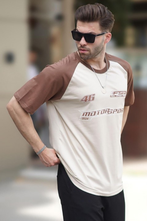 Muška majica RELONDO BROWN, Boja: braon, IVET.RS - Nova Kolekcija