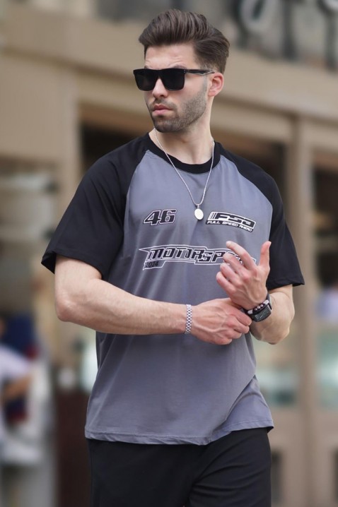 Muška majica RELONDO GREY, Boja: siva, IVET.RS - Nova Kolekcija