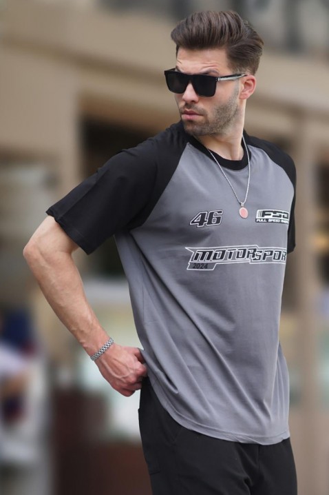 Muška majica RELONDO GREY, Boja: siva, IVET.RS - Nova Kolekcija