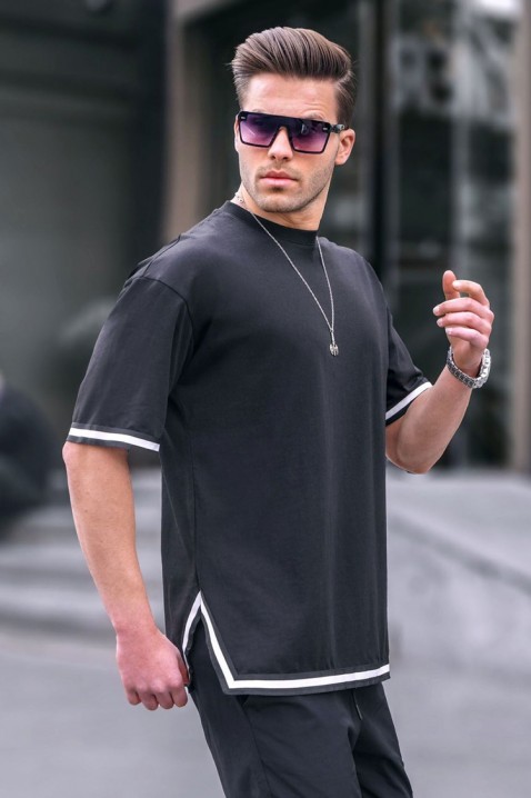 Muška majica VLOMENZO BLACK, Boja: crna, IVET.RS - Nova Kolekcija