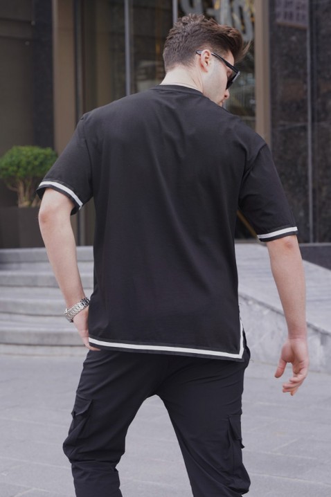 Muška majica VLOMENZO BLACK, Boja: crna, IVET.RS - Nova Kolekcija