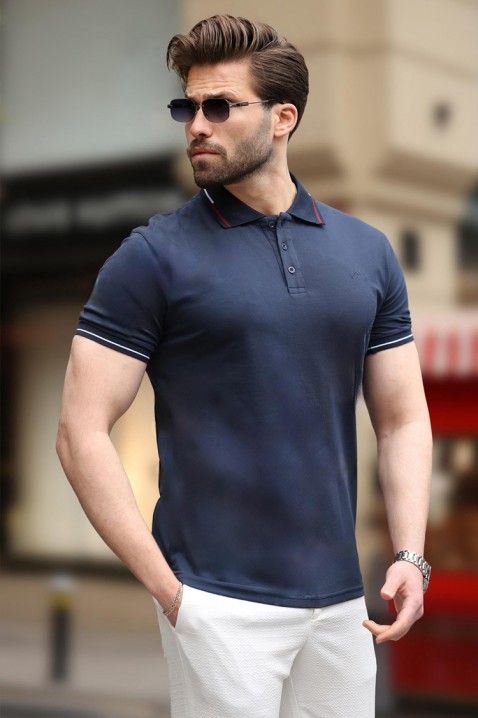 Muška majica RILONZO NAVY, Boja: tamnoplava, IVET.RS - Nova Kolekcija