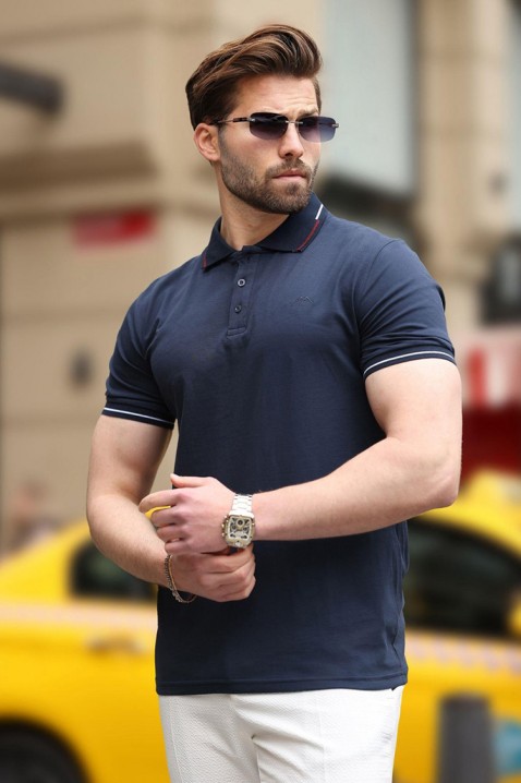 Muška majica RILONZO NAVY, Boja: tamnoplava, IVET.RS - Nova Kolekcija