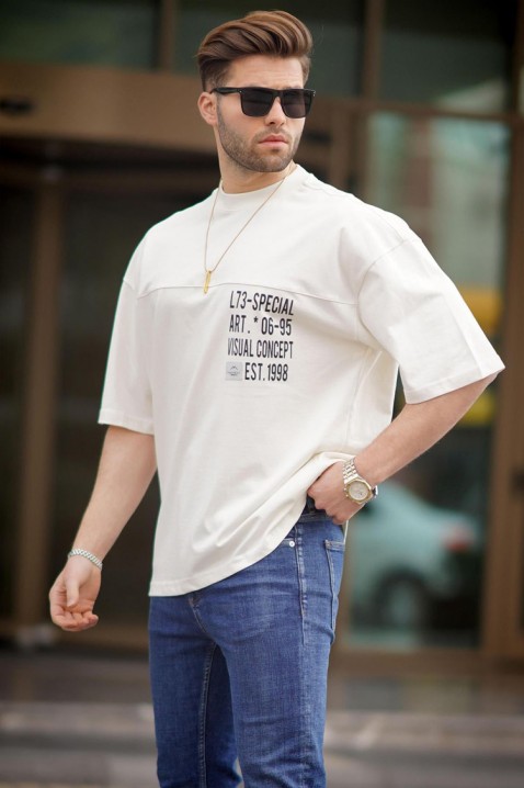 Muška majica MARTILZO ECRU, Boja: ecru, IVET.RS - Nova Kolekcija