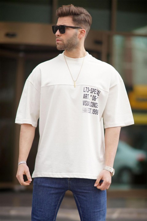 Muška majica MARTILZO ECRU, Boja: ecru, IVET.RS - Nova Kolekcija