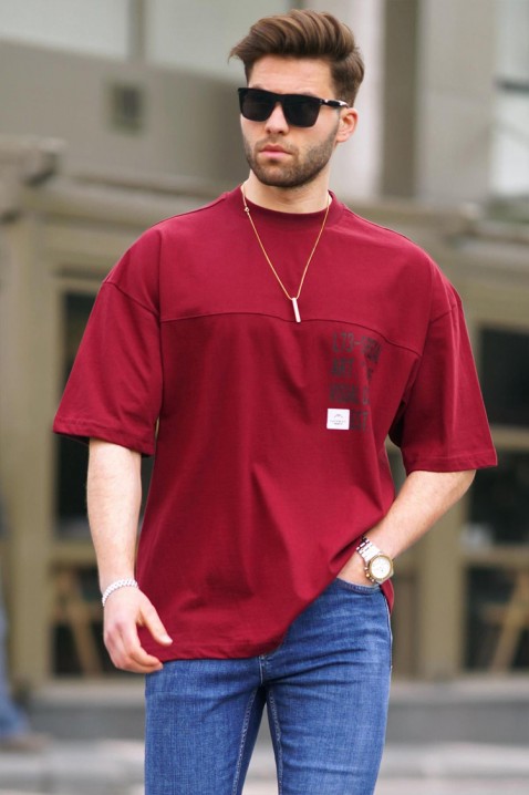 Muška majica MARTILZO BORDO, Boja: bordo, IVET.RS - Nova Kolekcija