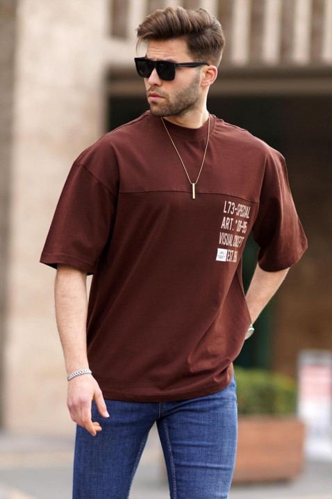 Muška majica MARTILZO BROWN, Boja: braon, IVET.RS - Nova Kolekcija